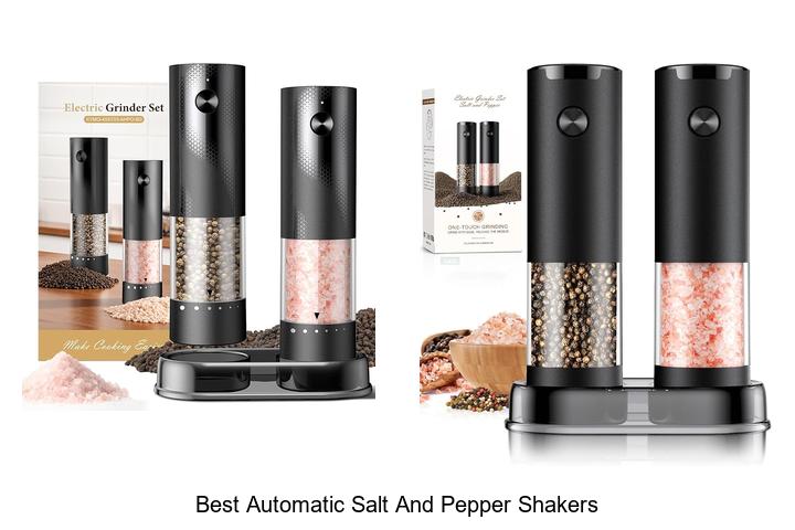 Top 12 Best Automatic Salt and Pepper Shakers You Need Now