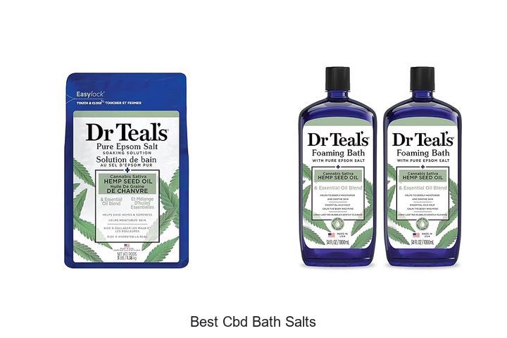 Top 12 Best CBD Bath Salts You Can’t Miss Today!
