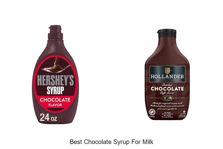 Top 12 Best Chocolate Syrup for Milk You Must Try Now!