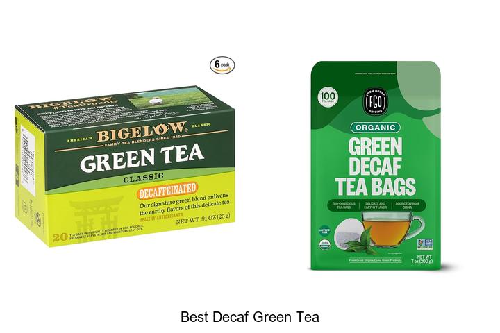Top 12 Best Decaf Green Tea You Can’t Miss Today!