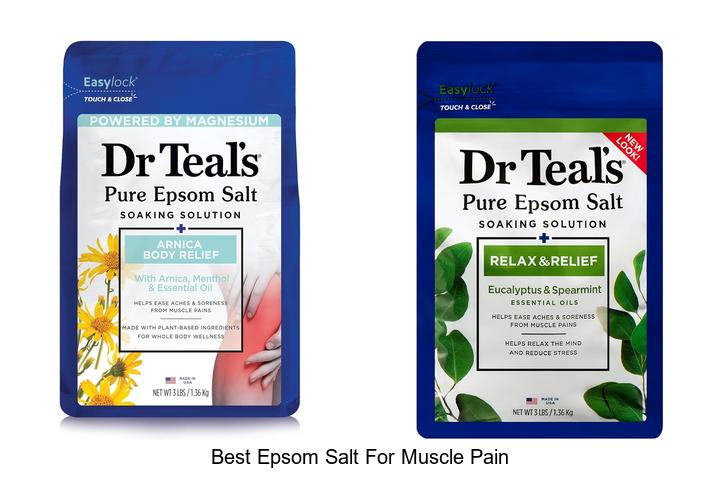 Top 12 Best Epsom Salt For Muscle Pain You Need Now