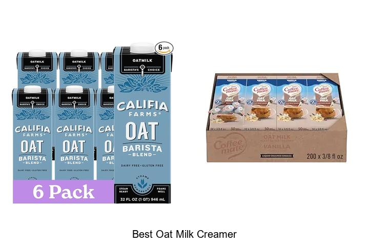 Top 12 Best Oat Milk Creamer That Will Change Your Coffee!
