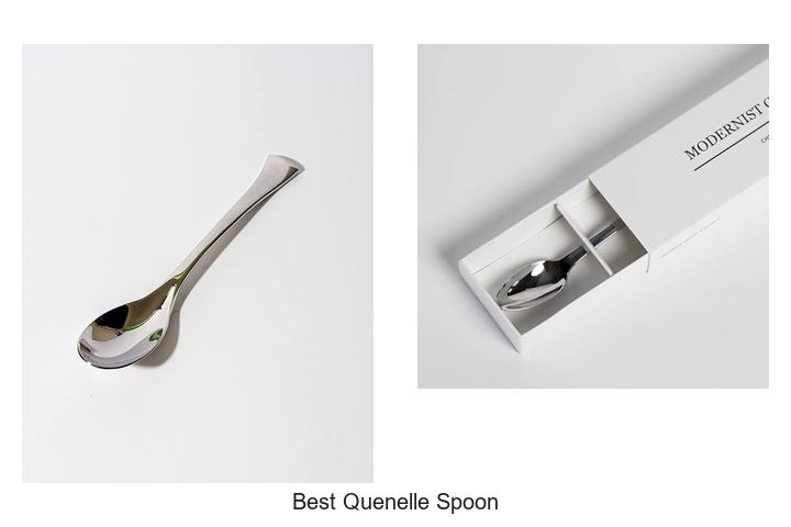 Top 12 Best Quenelle Spoon You Can’t Cook Without!