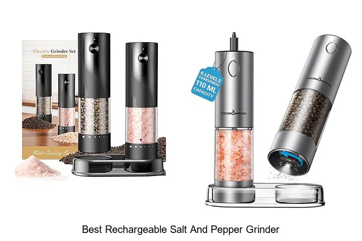 Top 12 Best Rechargeable Salt And Pepper Grinder Deals!