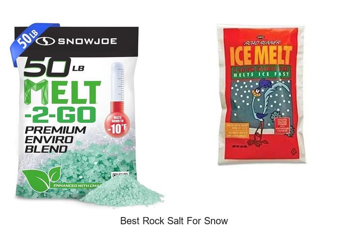 Top 12 Best Rock Salt For Snow That Melts Ice Fast
